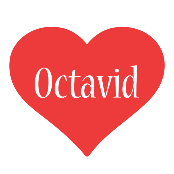 Octavid love logo