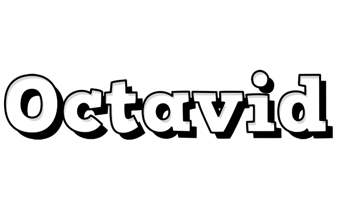 Octavid snowing logo