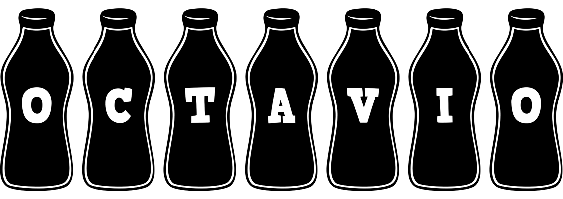Octavio bottle logo