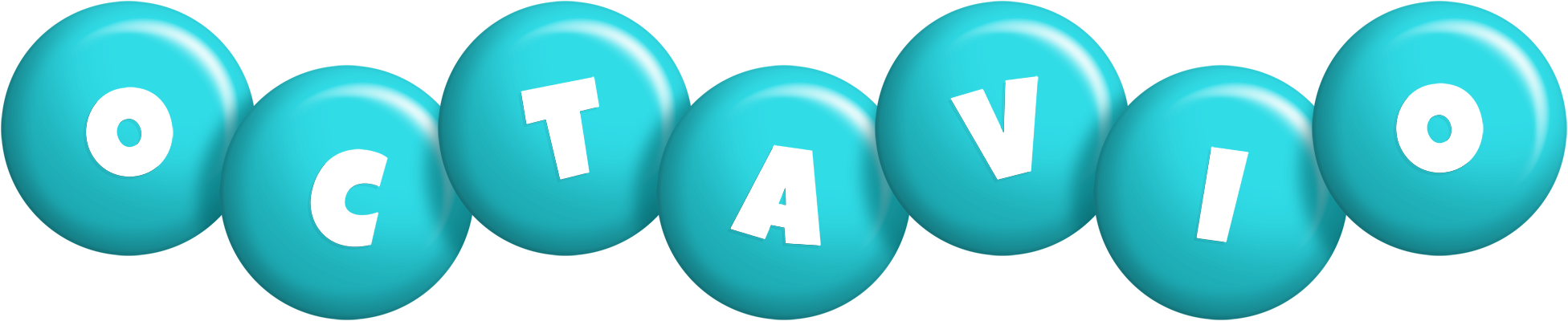 Octavio candy-azur logo