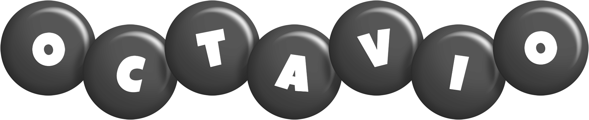 Octavio candy-black logo