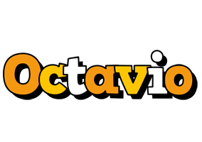 Octavio cartoon logo