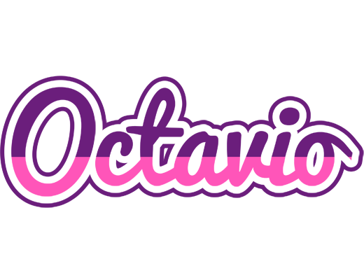 Octavio cheerful logo