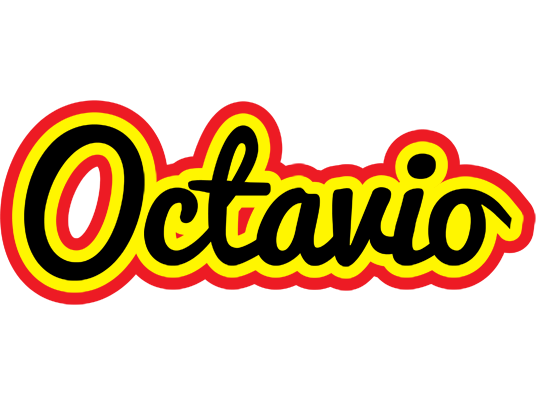 Octavio flaming logo