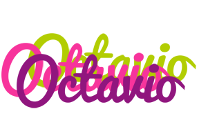 Octavio flowers logo