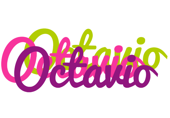 Octavio flowers logo