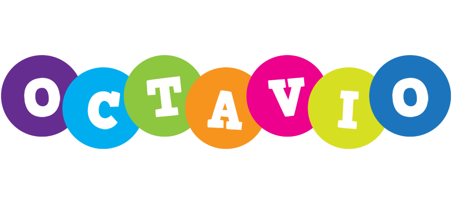 Octavio happy logo