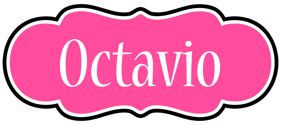 Octavio invitation logo