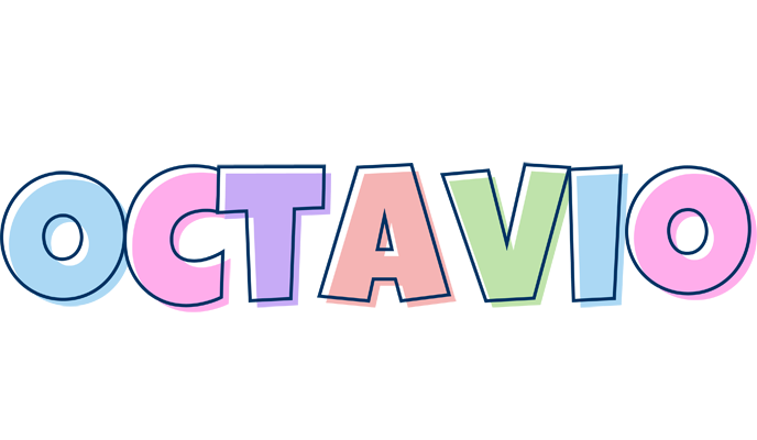 Octavio pastel logo