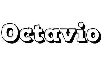 Octavio snowing logo