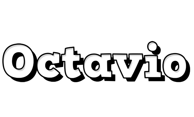 Octavio snowing logo