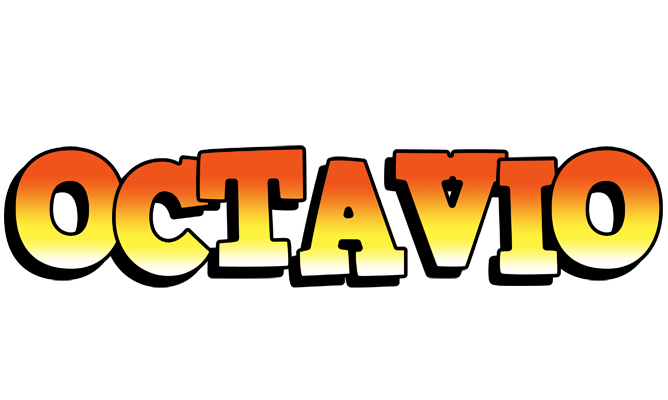 Octavio sunset logo
