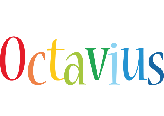 Octavius birthday logo