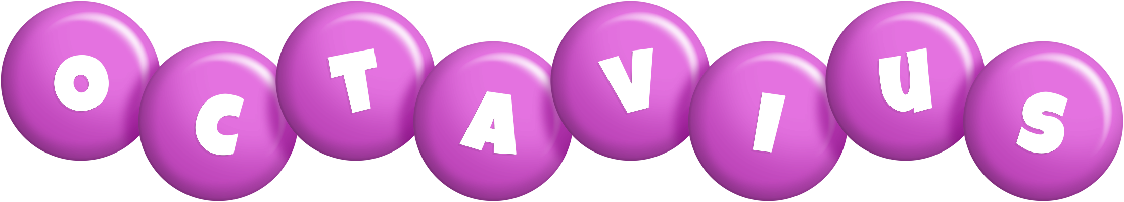 Octavius candy-purple logo