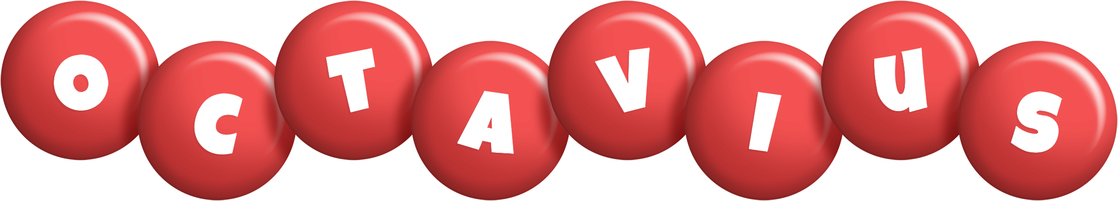 Octavius candy-red logo