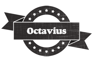 Octavius grunge logo