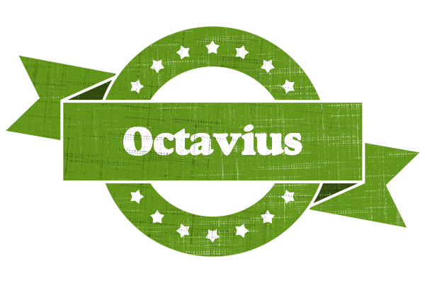 Octavius natural logo