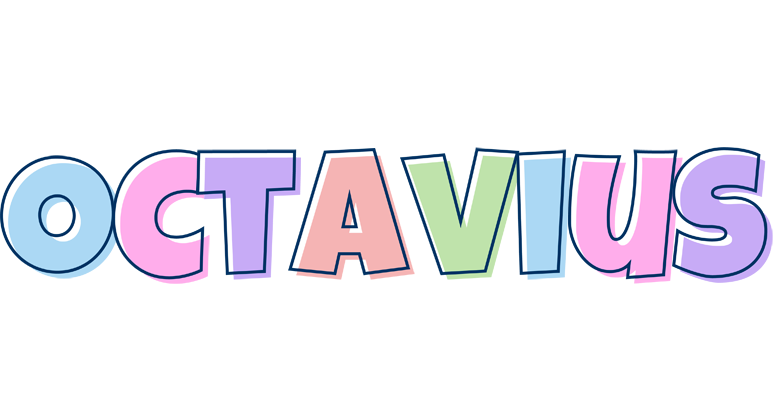 Octavius pastel logo