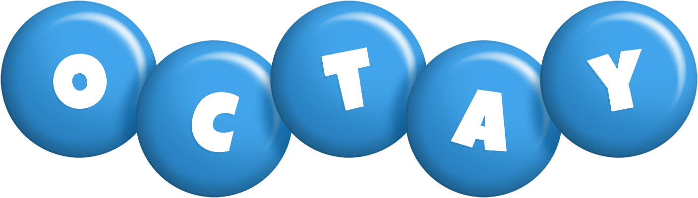Octay candy-blue logo