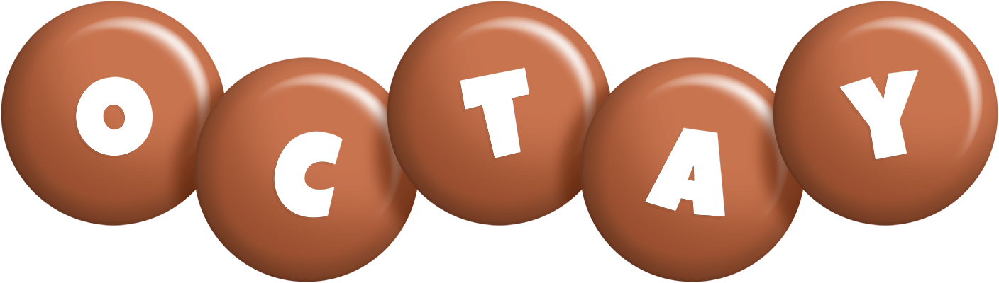 Octay candy-brown logo