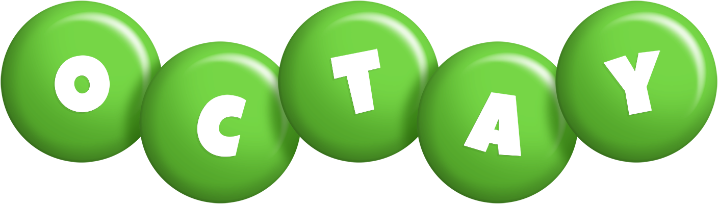 Octay candy-green logo