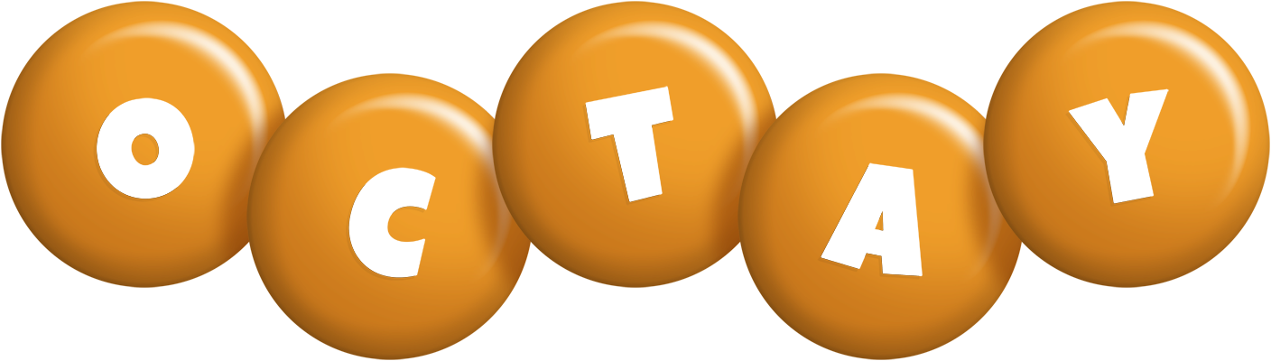 Octay candy-orange logo