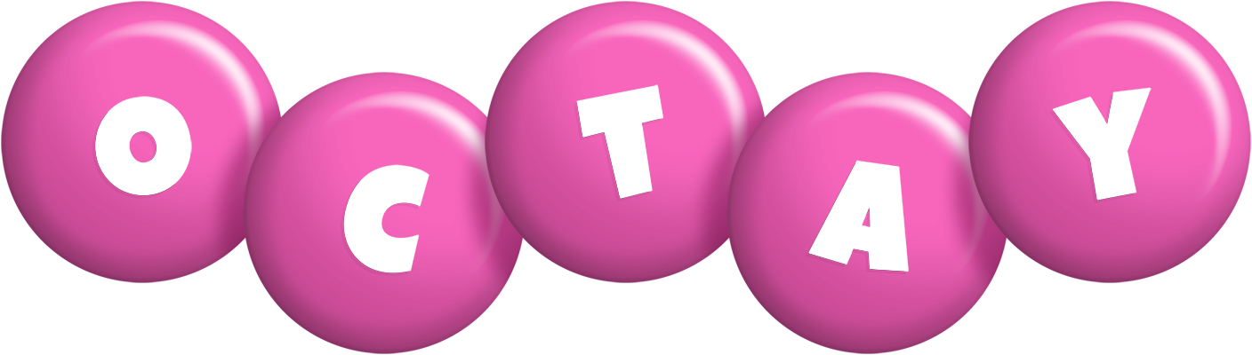 Octay candy-pink logo