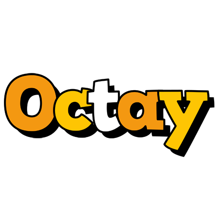 Octay cartoon logo