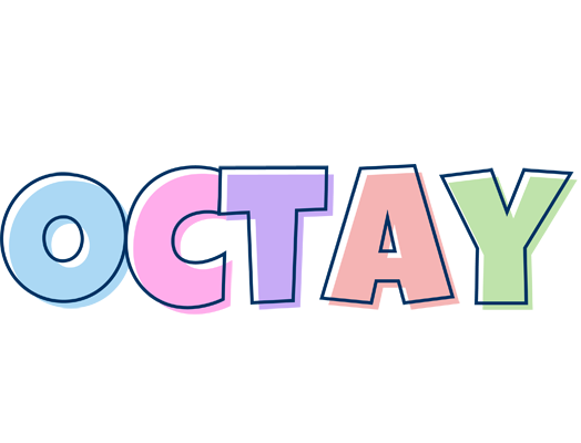 Octay pastel logo