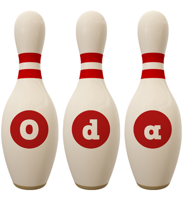 Oda bowling-pin logo