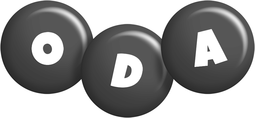 Oda candy-black logo