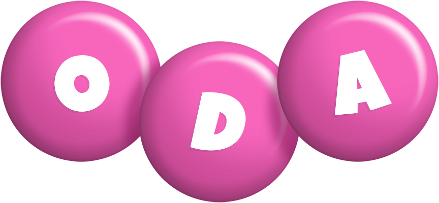 Oda candy-pink logo