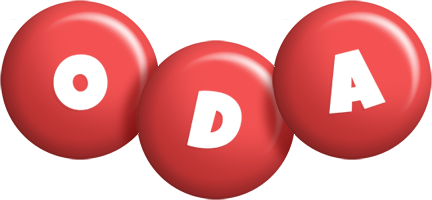 Oda candy-red logo