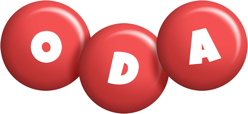 Oda candy-red logo