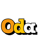 Oda cartoon logo