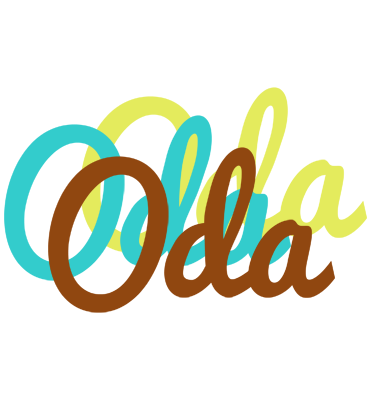 Oda cupcake logo