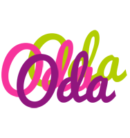 Oda flowers logo