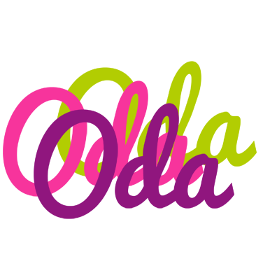 Oda flowers logo