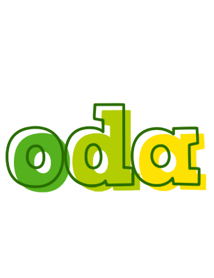 Oda juice logo