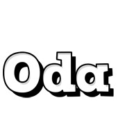 Oda snowing logo