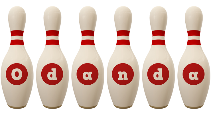 Odanda bowling-pin logo