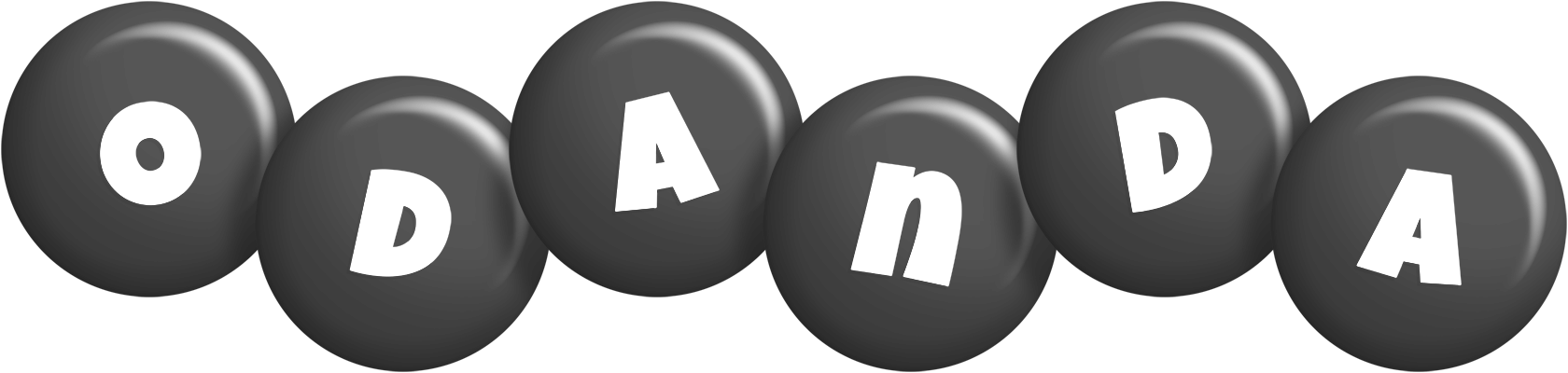 Odanda candy-black logo