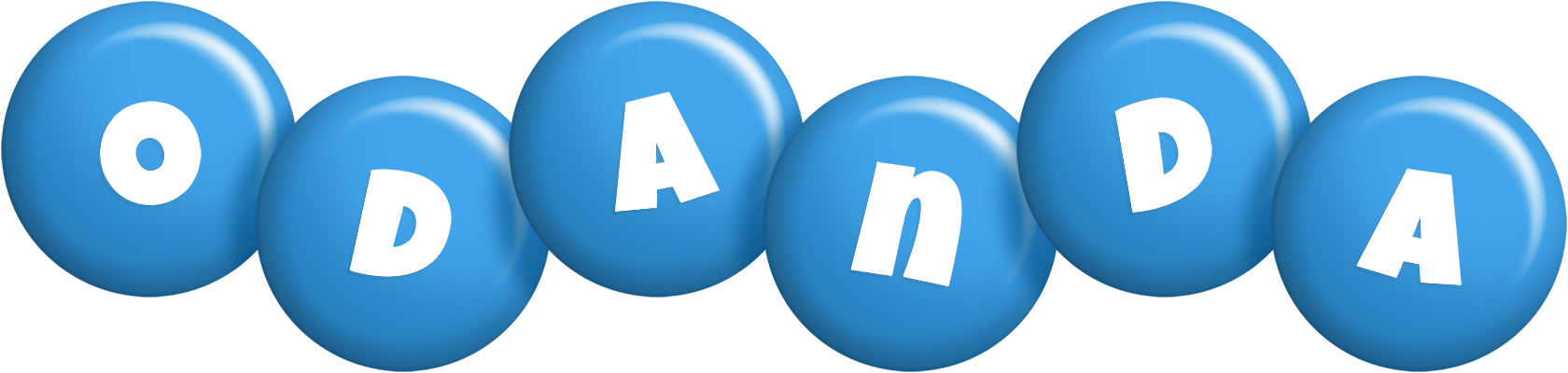 Odanda candy-blue logo