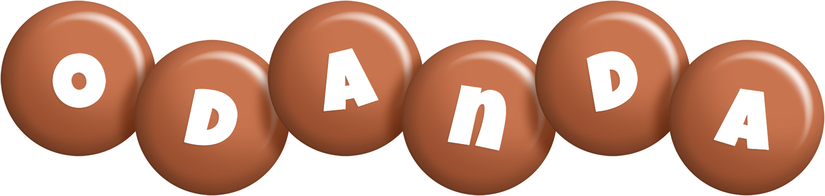 Odanda candy-brown logo