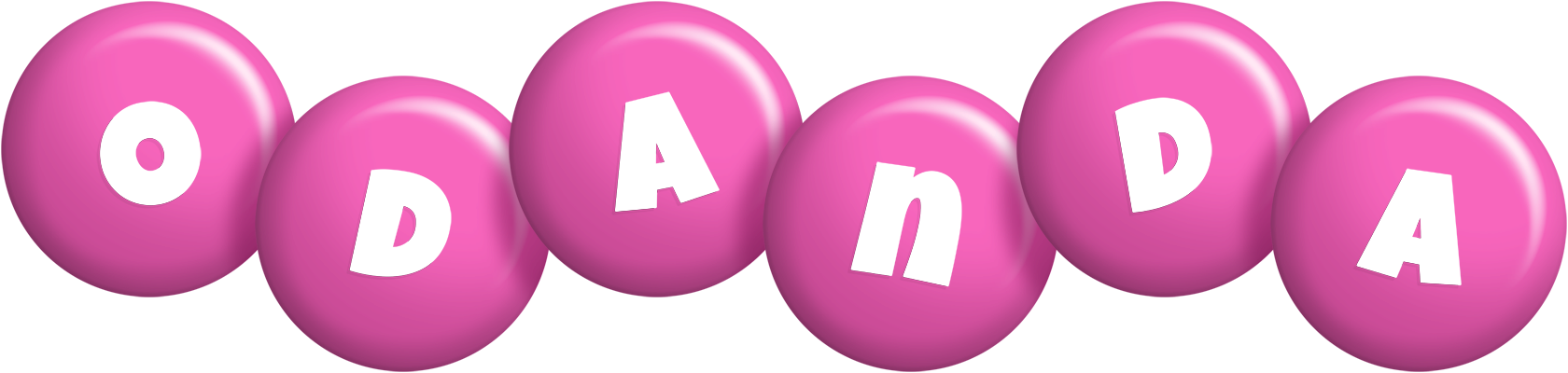 Odanda candy-pink logo