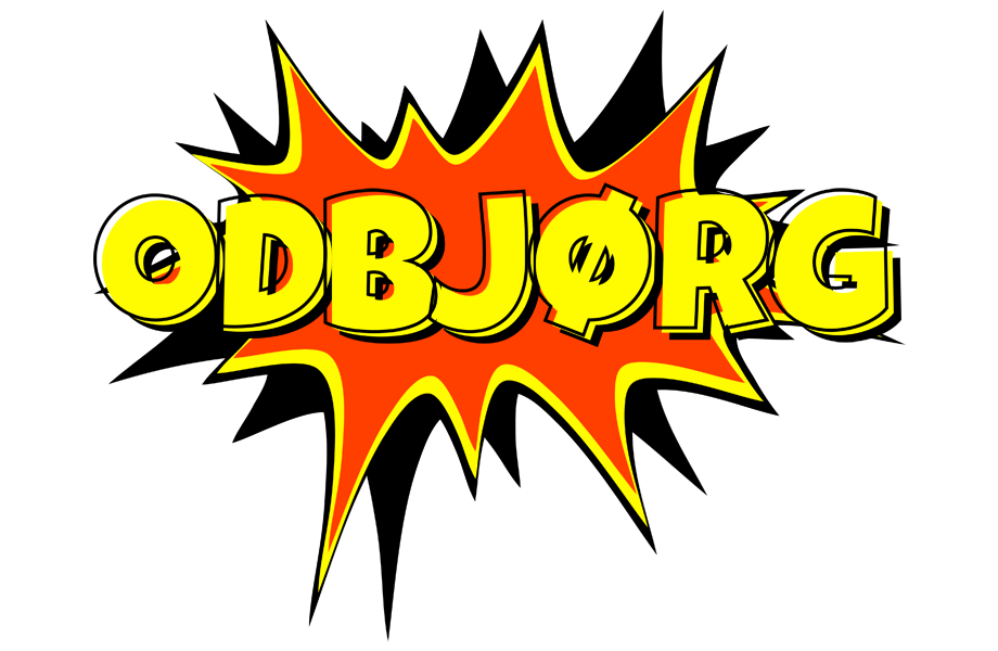 Odbjørg bazinga logo