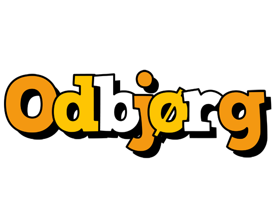 Odbjørg cartoon logo