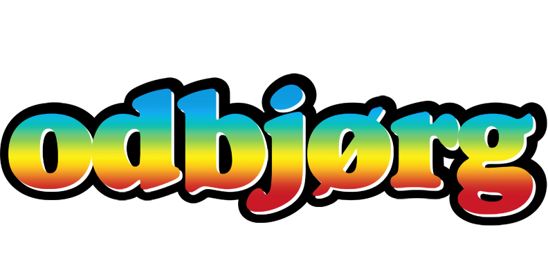 Odbjørg color logo