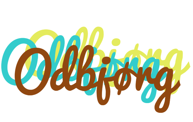 Odbjørg cupcake logo