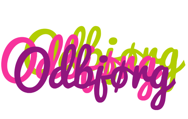 Odbjørg flowers logo